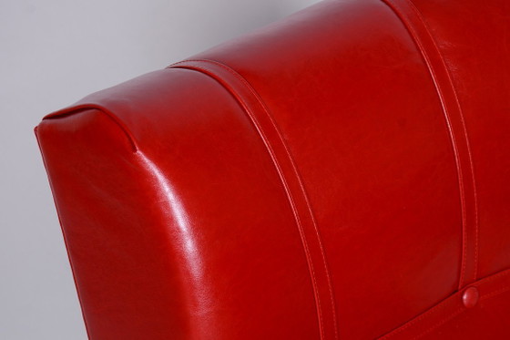Fauteuil Bauhaus restauré, par Vichr a Spol., chrome, cuir, Allemagne, années 1930 – Leather, Metal (photo 10 of 10)