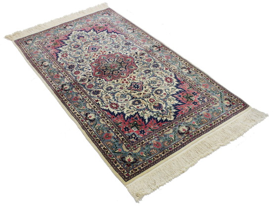 Image 1 of Original Ancienne Chine nouée à la main Isfahan Art 158 X 92 cm Top Condition