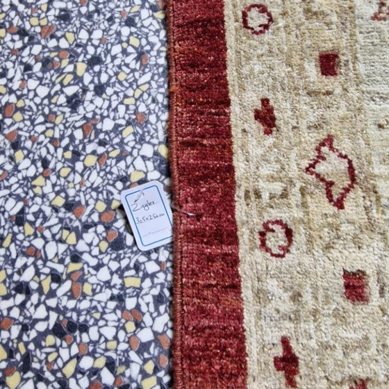 Hand-Knotted Wool Ziegler Rug Inspired Mahal Carpet, 305 x 250 cm – Tapis (photo 4 of 10)
