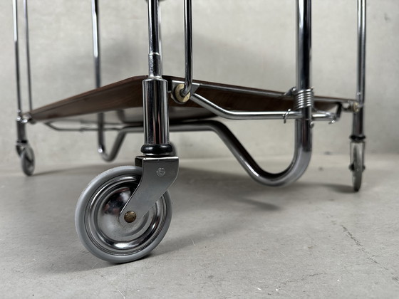 Image 1 of Carrello di servizio pieghevole vintage - Gerlinol