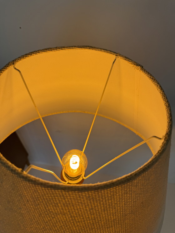 Image 1 of Lampada da terra XL vintage in teak, Dyrlund anni '70