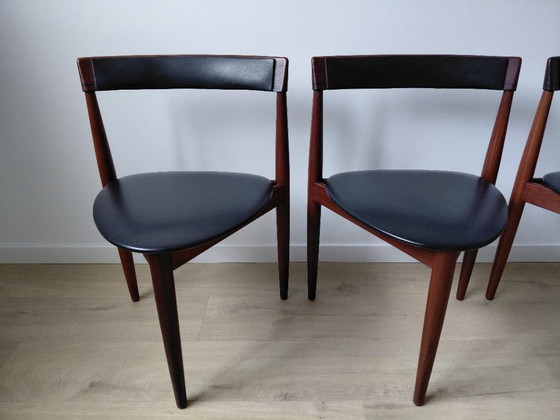 Image 1 of Uitschuifbare eettafel met 4 stoelen Hans Olsen / Frem Røjle / Roundette