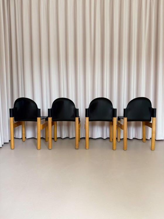 Vintage Thonet Flex 2000 Gerd Lange Chairs – Dining chairs, Plastic, Wood (photo 6 of 14)