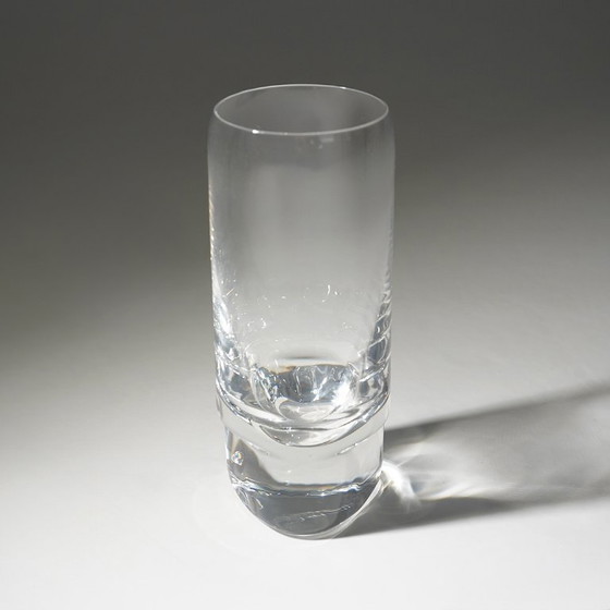 Image 1 of 8 “Pitagora Highball” glasses by Marco Zanuso for Arnolfo di Cambio, 1970s