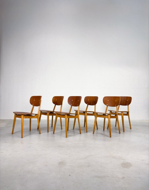 Set de Sillas de comedor 'SB11' de Cees Braakman para Pastoe