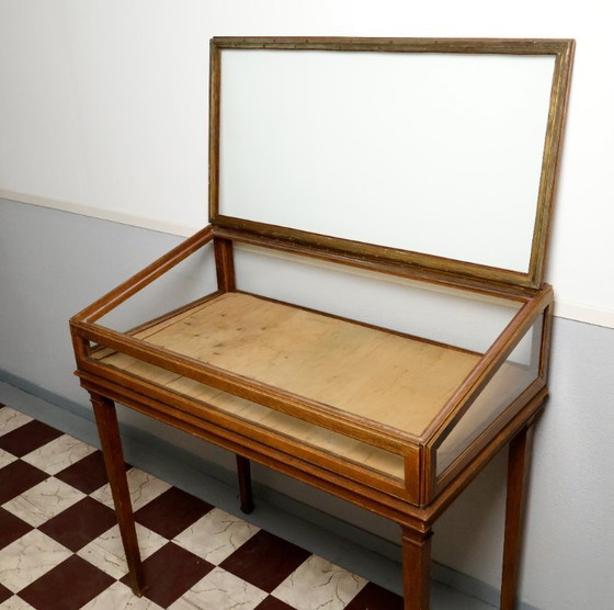 Image 1 of 1x bella vetrina vintage in legno