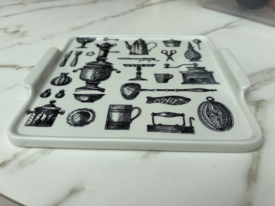 Image 1 of Plateau en porcelaine Arabia - Vintage finlandais des années 1960