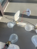 4x Ingo Maurer Lucellino recessed wall lights