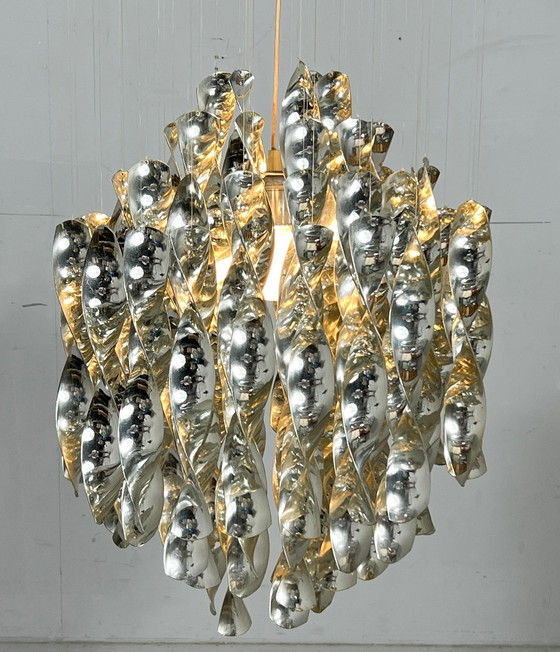 Image 1 of Lampada da soffitto a spirale di Verner Panton per Lüber AG, modello SP1, Germania, anni '70.