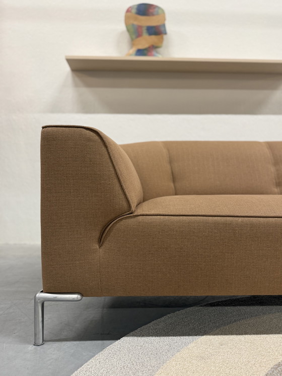 Image 1 of Bert Plantagie Marquise Bench 3 Seater Brown fabric