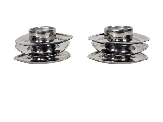 Image 1 of Alessi - Alfra Alessi - 6 x egg cups - stainless steel - Italy - 70's 