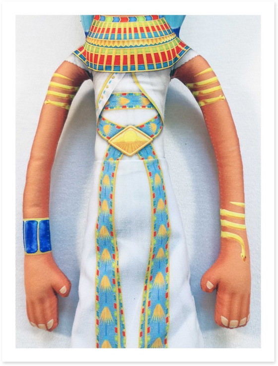 Image 1 of Cadeau Néfertiti | Décoration Néfertiti | Poupée Néfertiti de collection | Art de l'Égypte antique