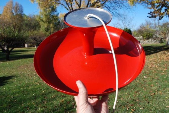Image 1 of Plafonnier UFO en métal, designer Tibor Nádai, n° 2