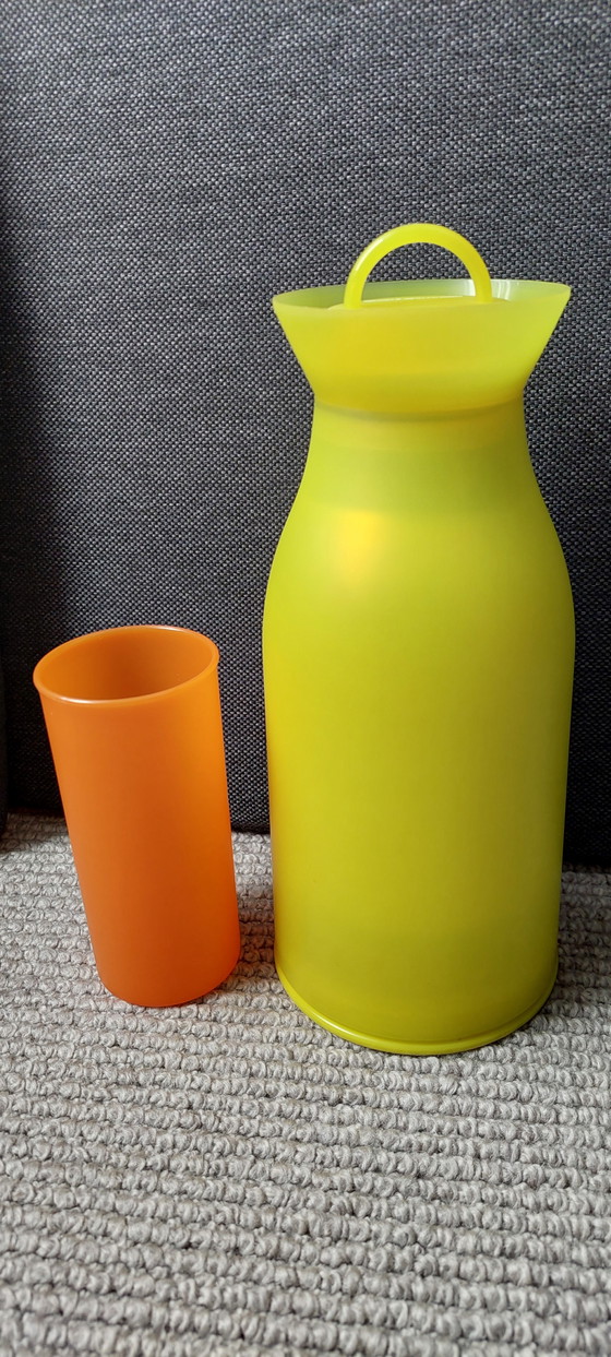 Image 1 of Thermos/borraccia termica vintage ALFI, rara, con 6 tazze.