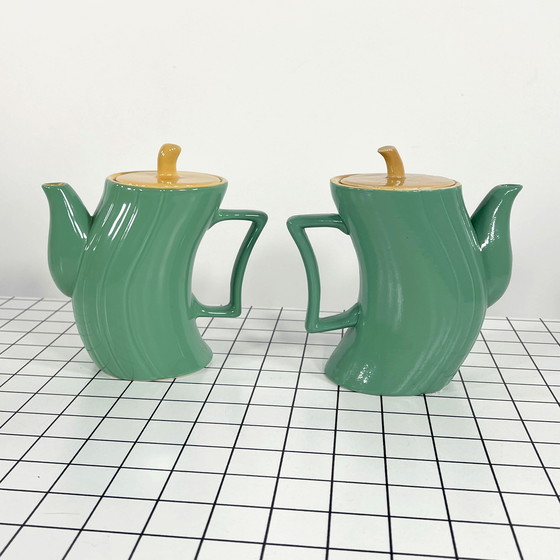 Image 1 of Ceramic Tea Service By Massimo Iosa Ghini For Naj Oleari, 1980S