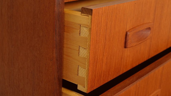 Image 1 of Vintage Deense ladekast | Teak | 6 lades | 101 cm