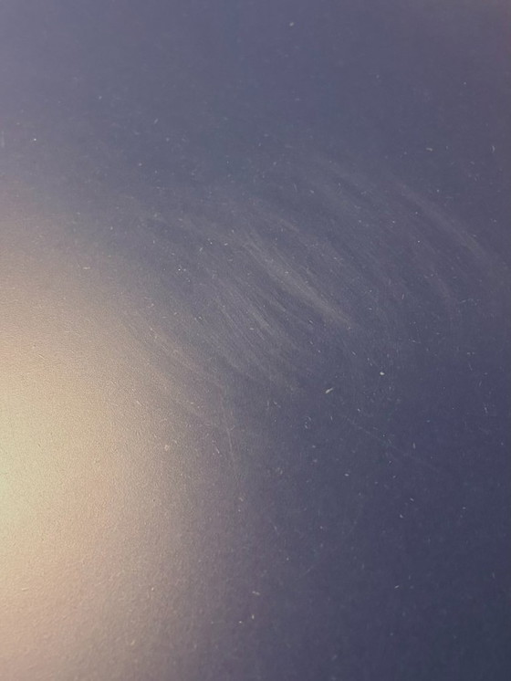 Image 1 of Tavolo Hay Bicolore 240x90 blu, base ocra