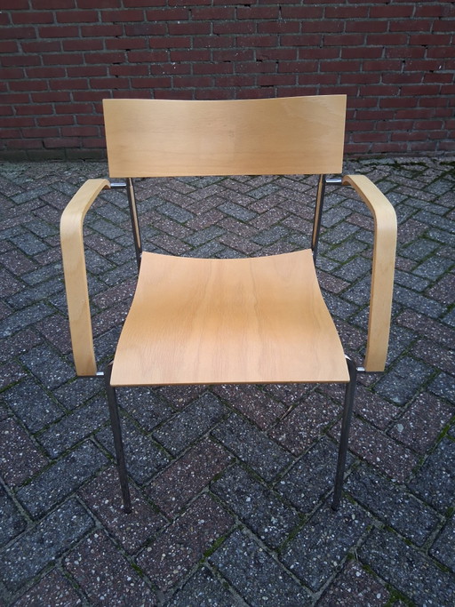 Lammhults Campus chairs with armrests - stackable