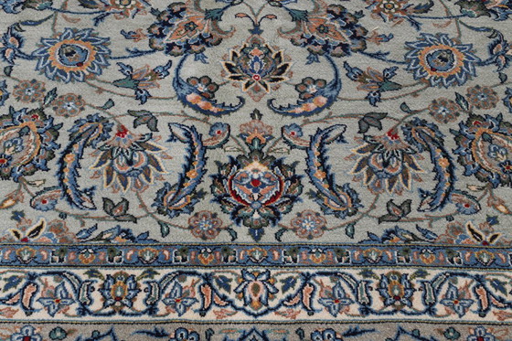 Image 1 of Persian carpet Kashan Signed 4.90 x 3.10 Oriental carpet fine No. 24610