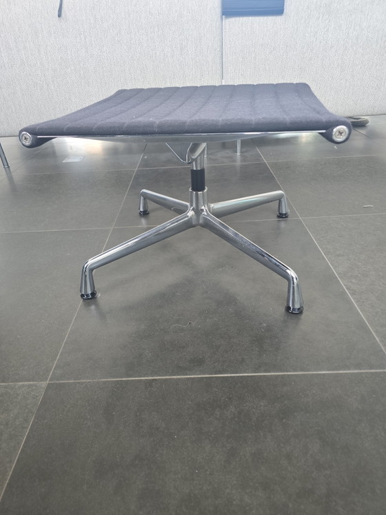 Vitra Eames DSX mit Fußhocker – Verstellbarer relaxsessel, Chrome (photo 5 of 5)