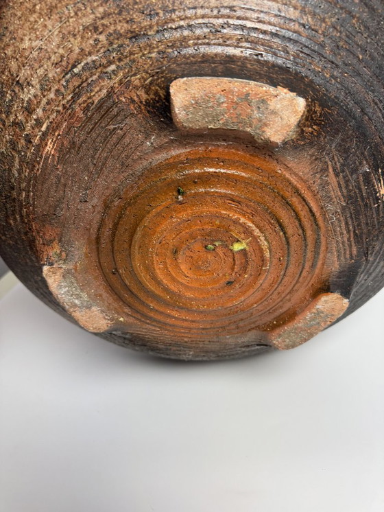 Image 1 of Giant Mid-Century Design Brutalist Studio Ceramic Handcrafted Jug, West Germany, 1960s