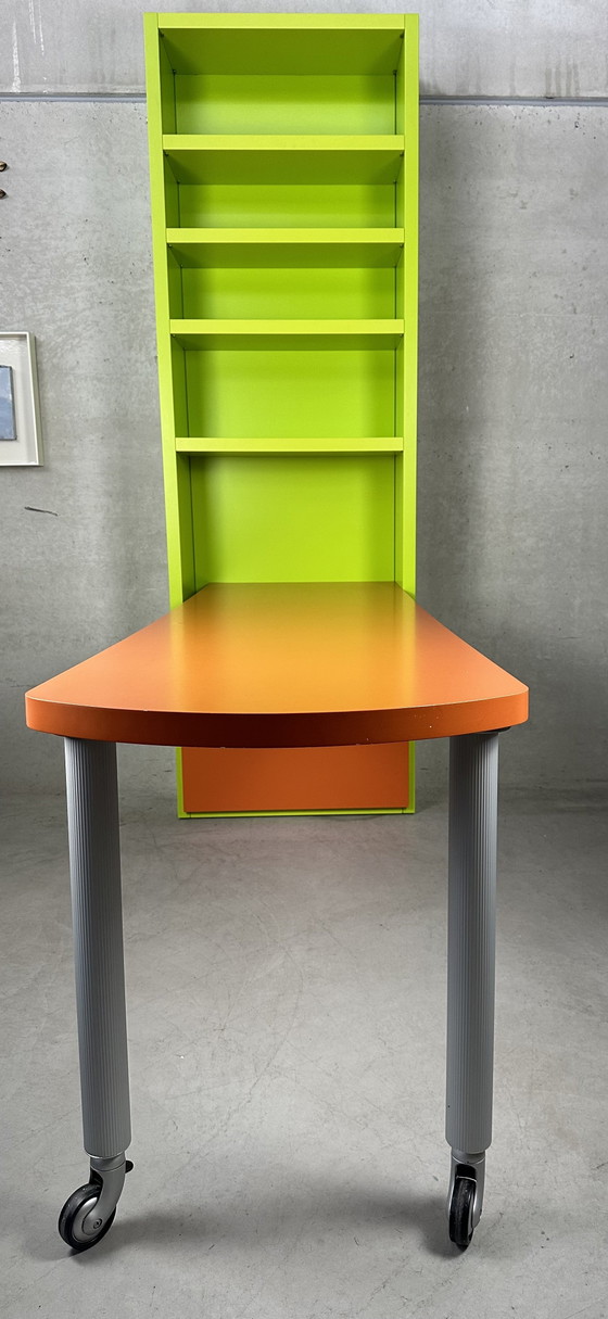 Image 1 of Design workstation (desk and library) - GAB by MisuraEmme