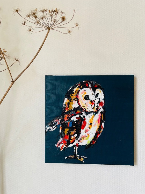 Image 1 of Portrait of an owl