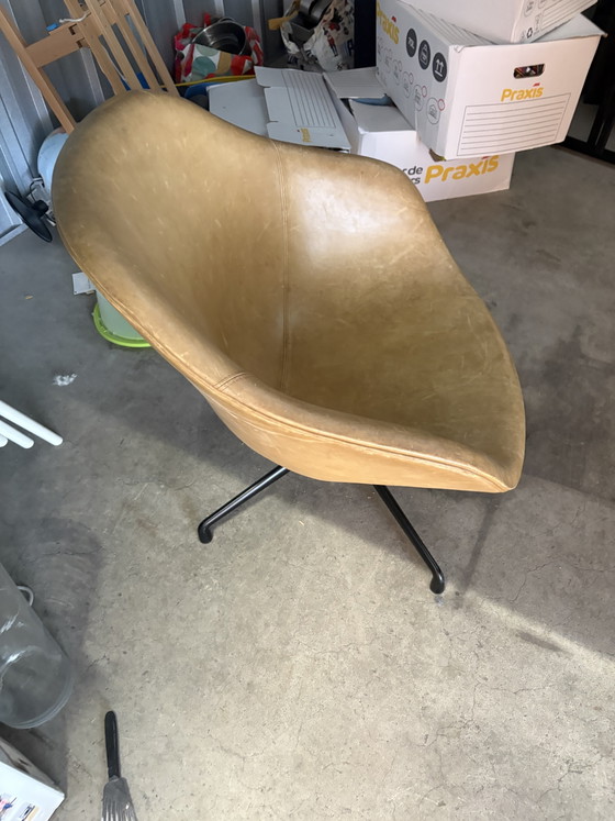 HAY About a Chair Armchair – Leather, Metal (photo 5 of 8)
