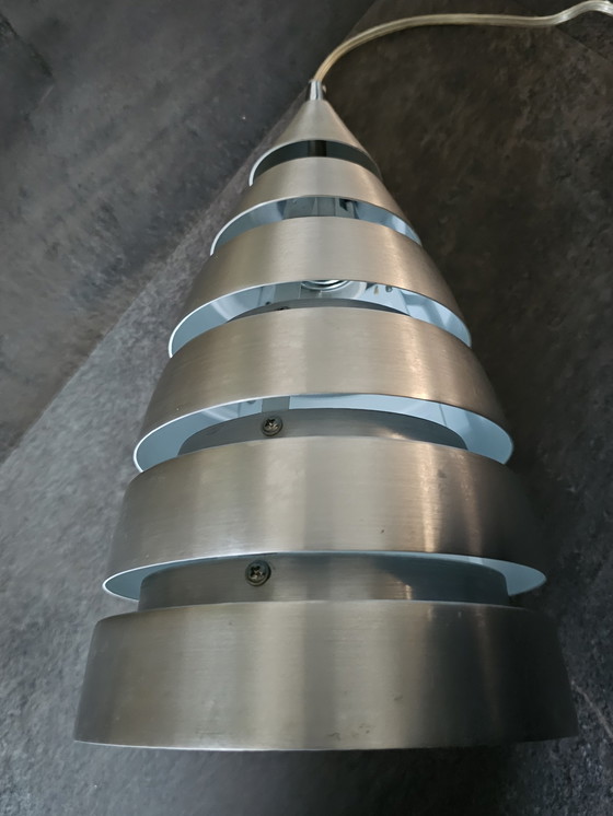 Image 1 of Conical lamp in Spage age (70s) style