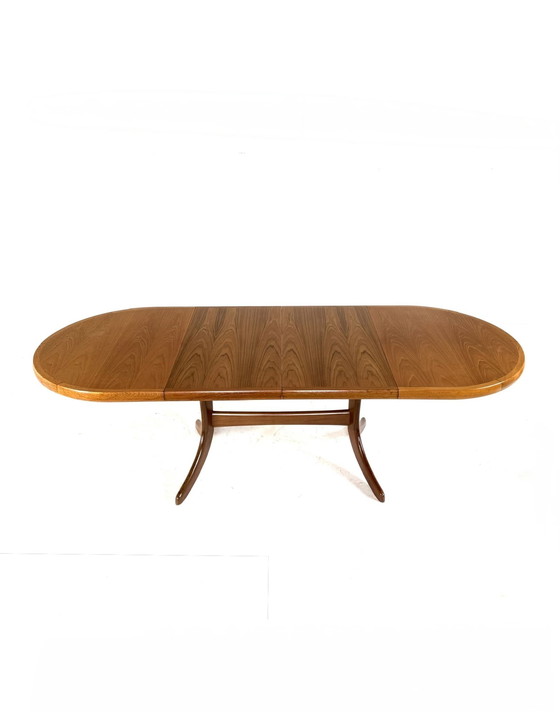 Image 1 of Tavolo da pranzo allungabile vintage danese in teak anni '60