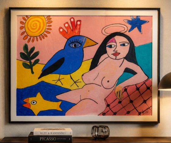 Image 1 of Schilderij  Birds know