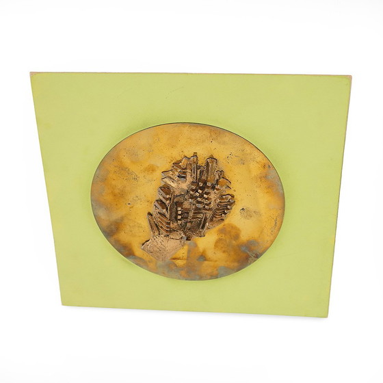 Image 1 of Work by Arnaldo Pomodoro for the Derby Club in Milan, 1960s