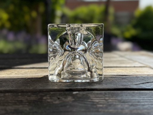 Candelabro a cubo vintage - Sklo Union