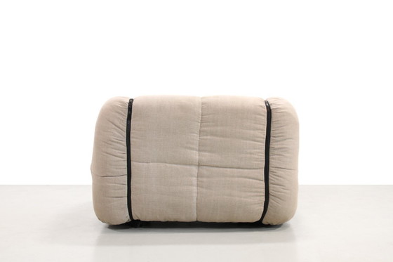 Image 1 of Sillón de tiras Cini Boeri con puf para Arflex, Italia, década de 1970