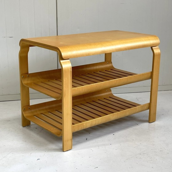 Image 1 of Table, banc et armoire vintage IKEA R. Clack en bois s90