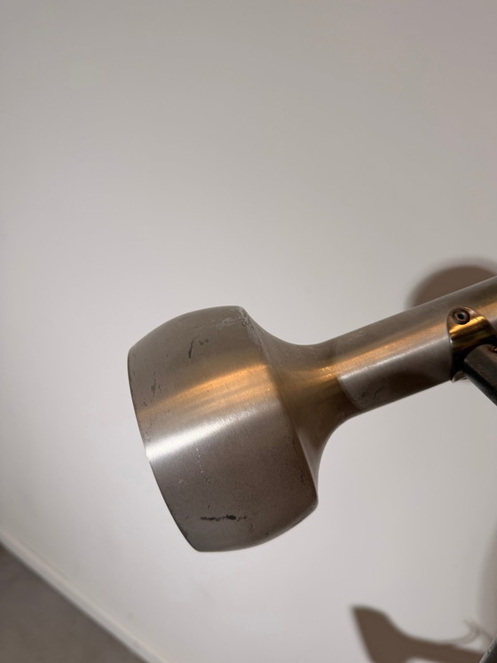 Image 1 of Vintage verstelbare vloerlamp met dubbele spot