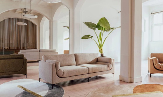 Image 1 of Zuiver designbank – 3-zits Balcony (beige)