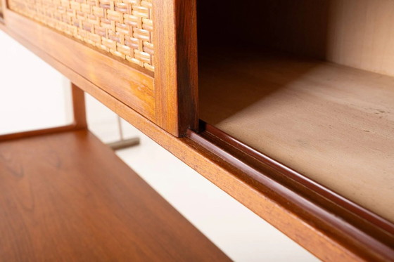 Model Ry20 sideboard in teak and rattan by Hans J. Wegner for Ry Mobler, 1950s – Wood, Scandinavian (photo 10 of 15)