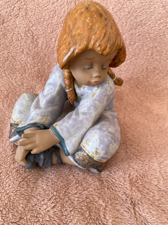 Image 1 of Statue Lladro Lazy Day