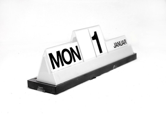 Image 1 of Studio Paolo Nava Design Italien Ewiger Kalender "Heute" Jahre '90