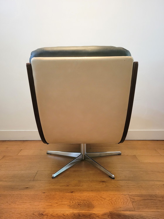 Image 1 of Vintage Eugen Schmidt Swivel Chair for Soloform 1960