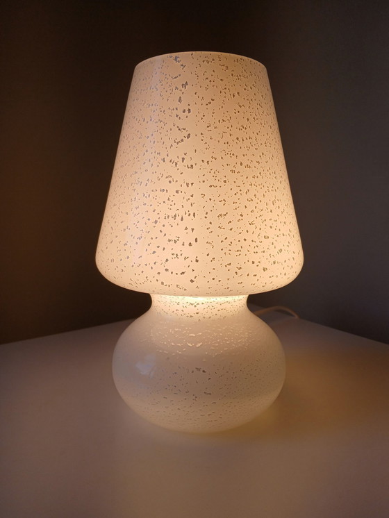 Image 1 of Coppia di lampade fungo in vetro di Murano