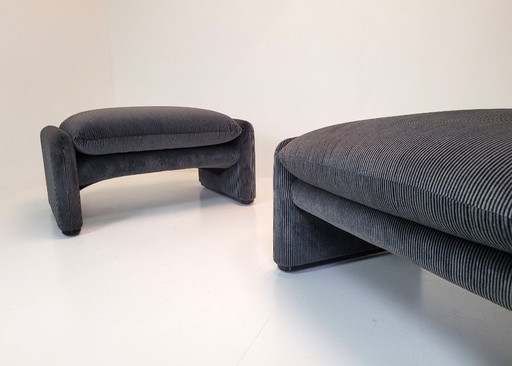 Reposapiés Cassina Maralunga (otomano)