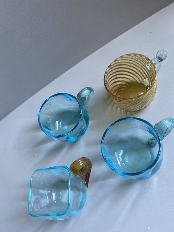 Image 1 of 4 verres à liqueur Georges Sand de Portieux