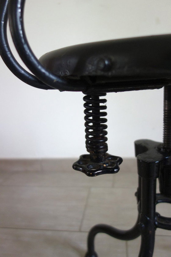 Image 1 of Flambo M42 industriële stoel, jaren 1930