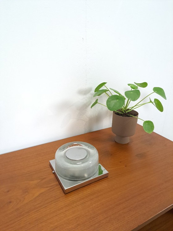 Image 1 of Applique murale en verre bullé design Glashütte Limburg, n° 2