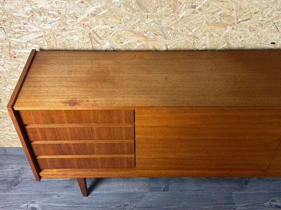 Image 1 of Credenza anni '60-'70 in teak Credenza danese di design moderno Danimarca