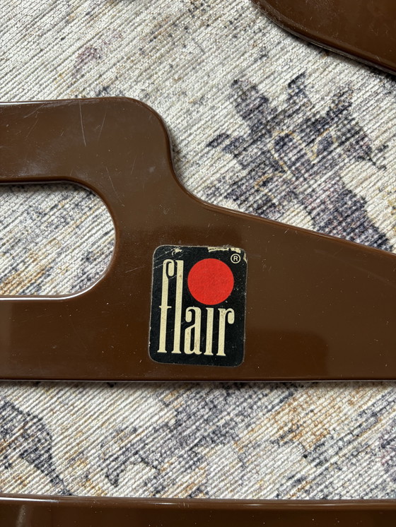 Image 1 of 5x vintage Flair Ingo Maurer Kledinghangers - Iconisch Design