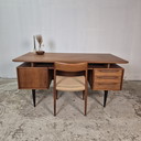 Heinrich Riestenpatt, RT Möbel vintage 1960s desk German
