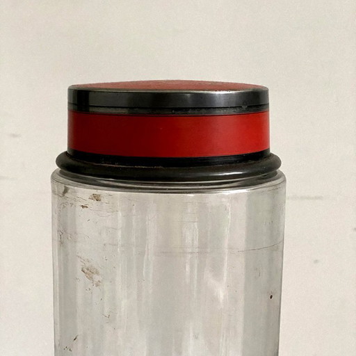 Frasco de farmacia antiguo